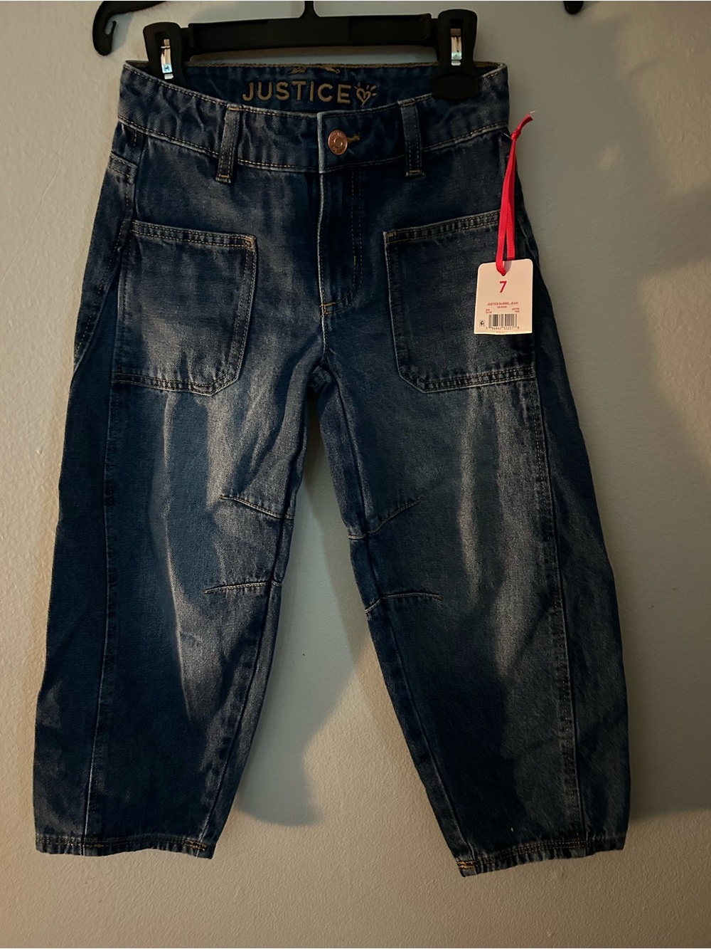 Justice Dark Blue Relaxed Fit Men’s Jeans